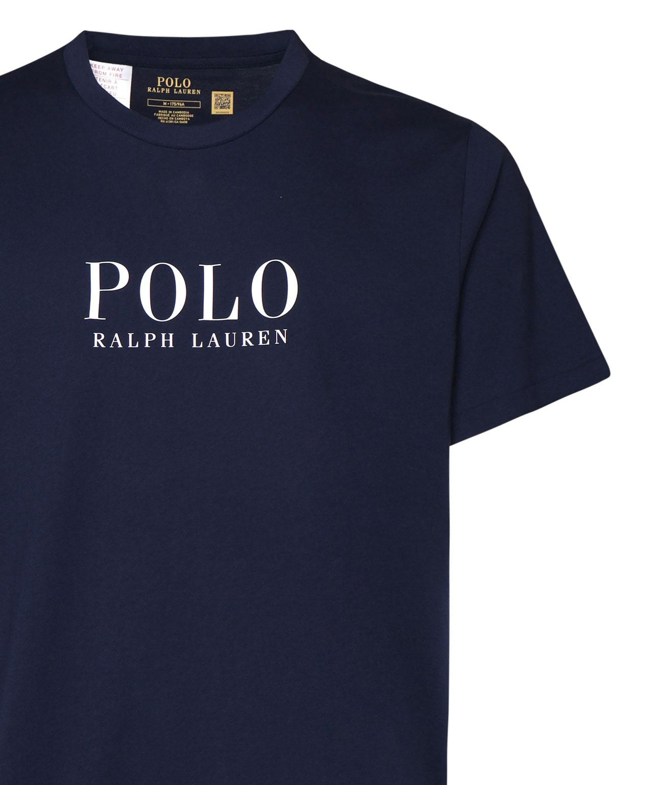 T-shirt in cotone<BR/> 714899613 003 POLO RALPH LAUREN 