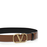 Cintura Vlogo Signature in Vitello lucido 6W2T0T15 ZFR11J VALENTINO GARAVANI 