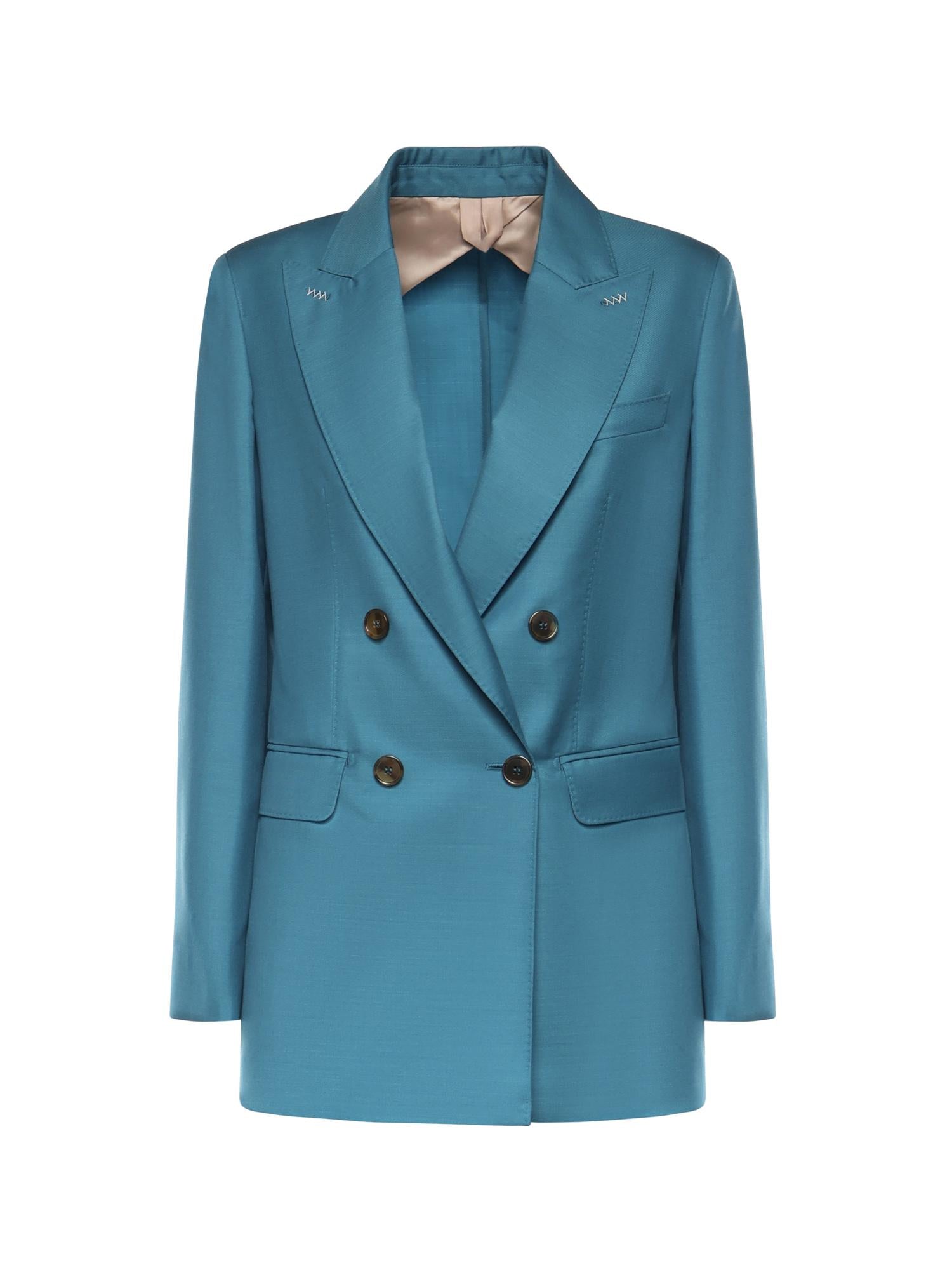 Blazer doppiopetto in lana, mohair e seta 2611041141600 003 MAX MARA 