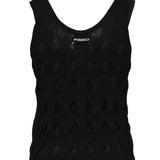 Top Derrik con dettagli cut-out 105192 A2LWZ99 PINKO 