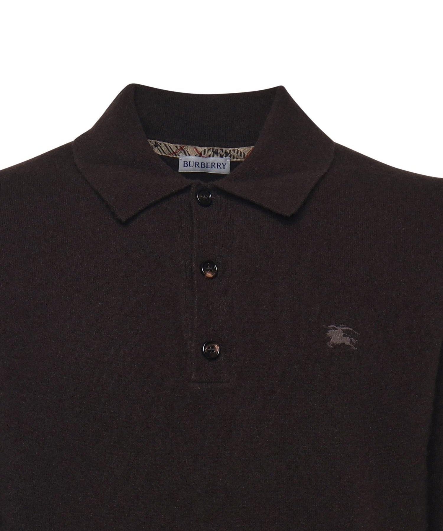 Polo in misto cashmere 8113792 C3475 BURBERRY 