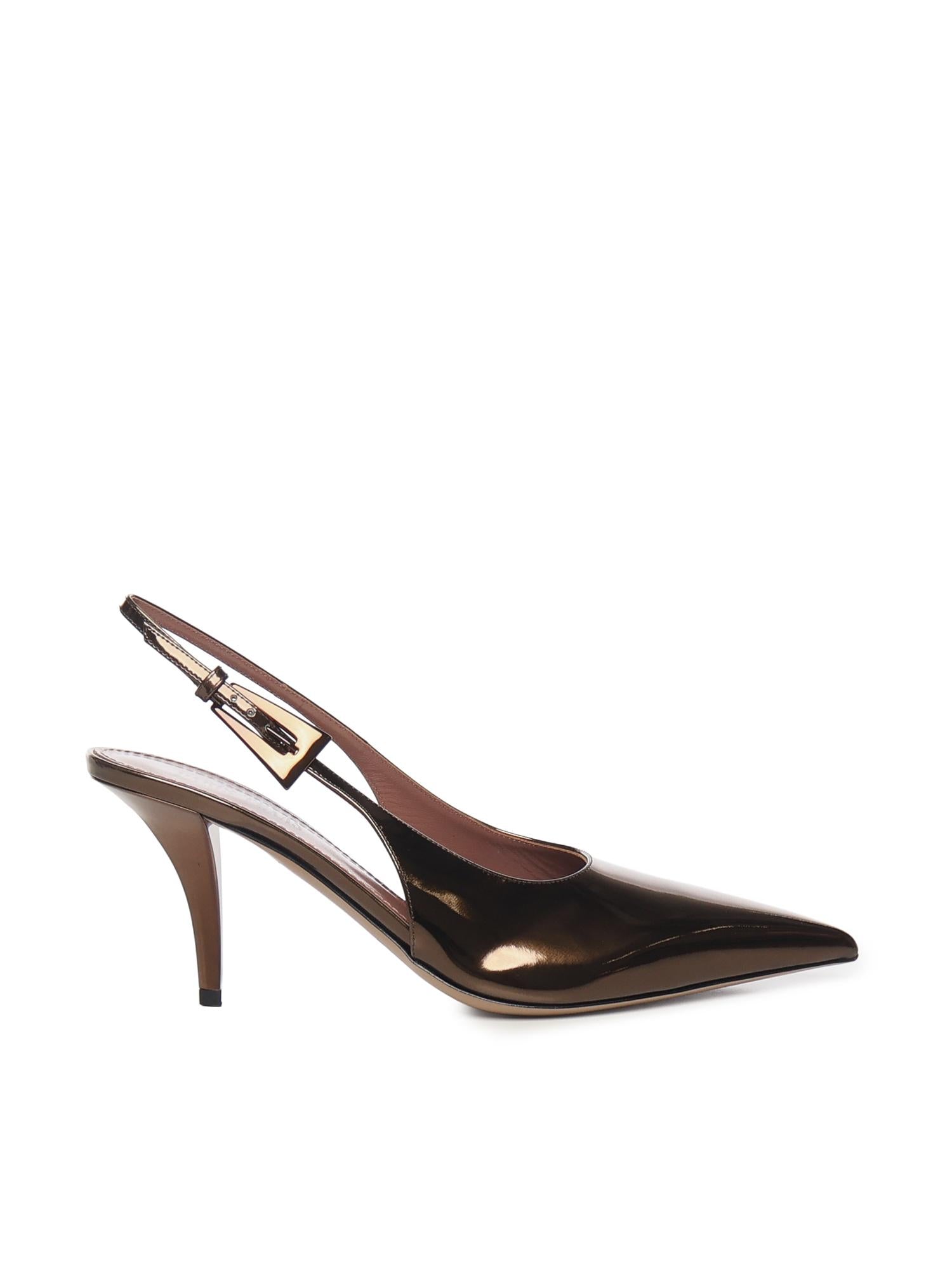 Pumps slingback Jessica in vernice PX1342XNPMR EBANO PARIS TEXAS 