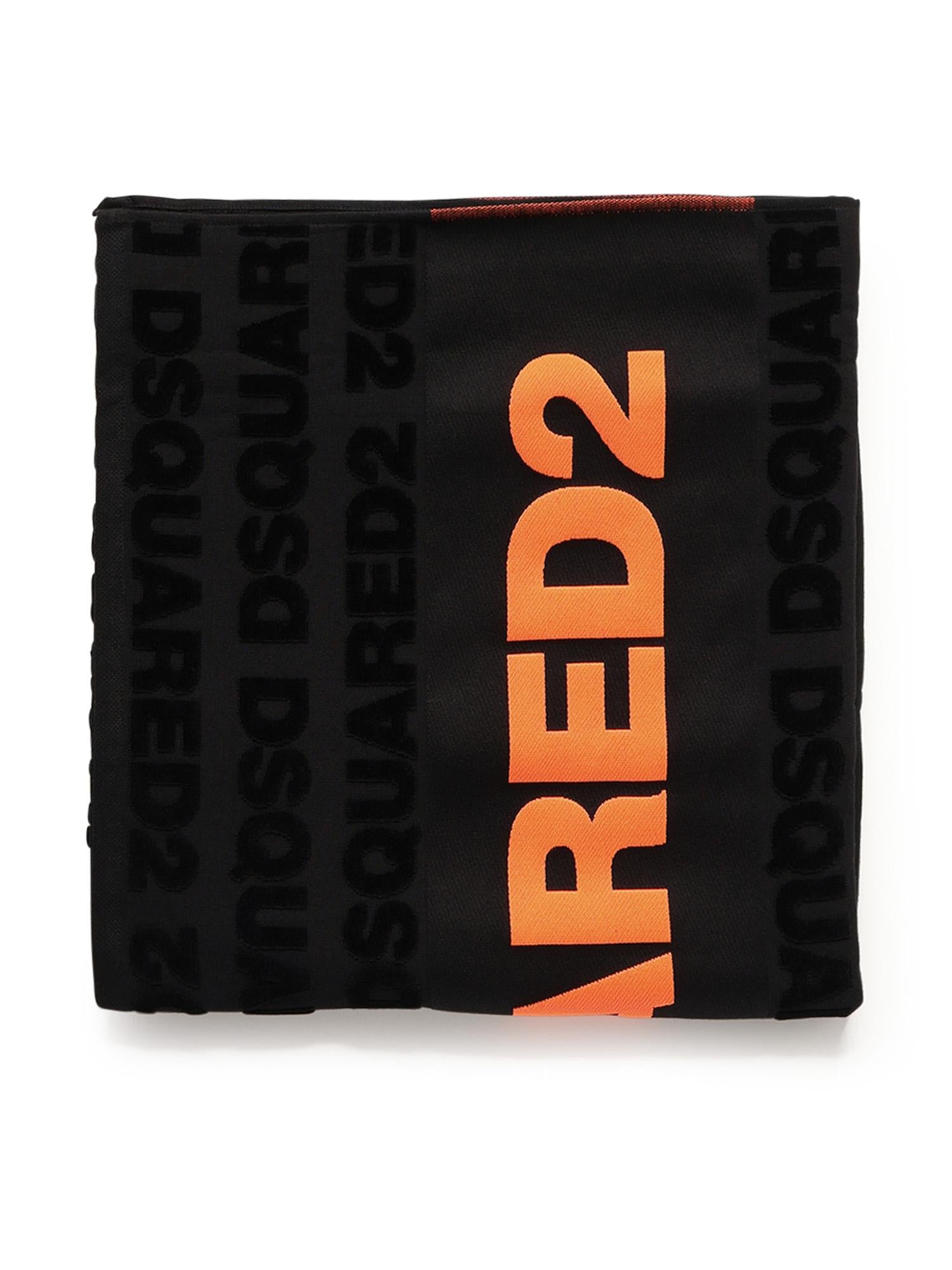 Telo mare in cotone con logo D7P006610 015 DSQUARED2 