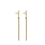 Orecchini in metallo con nappina Cassandre 803195 Y15008030 SAINT LAURENT 