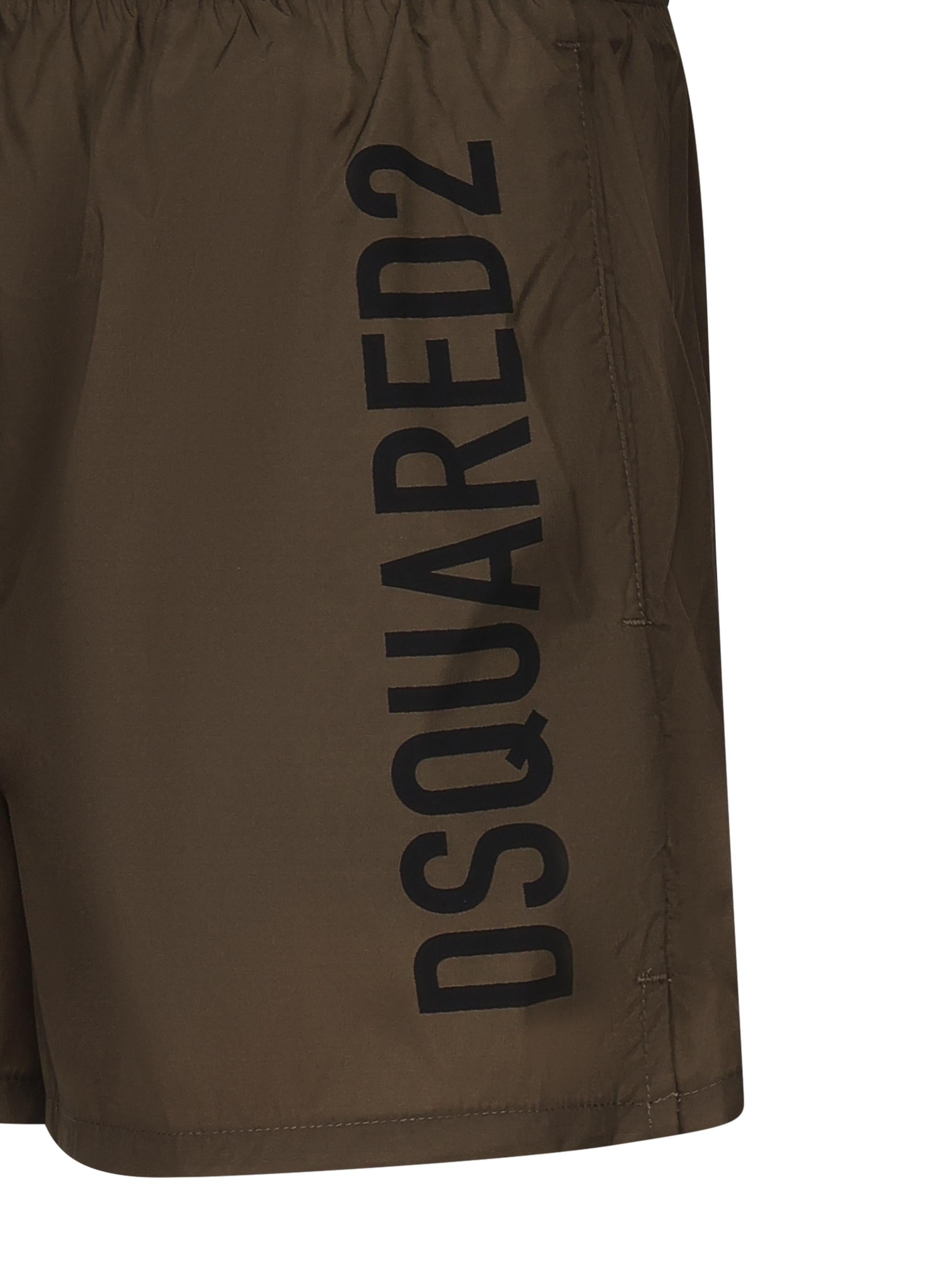 Boxer midi con logo D7B646000 307 DSQUARED2 