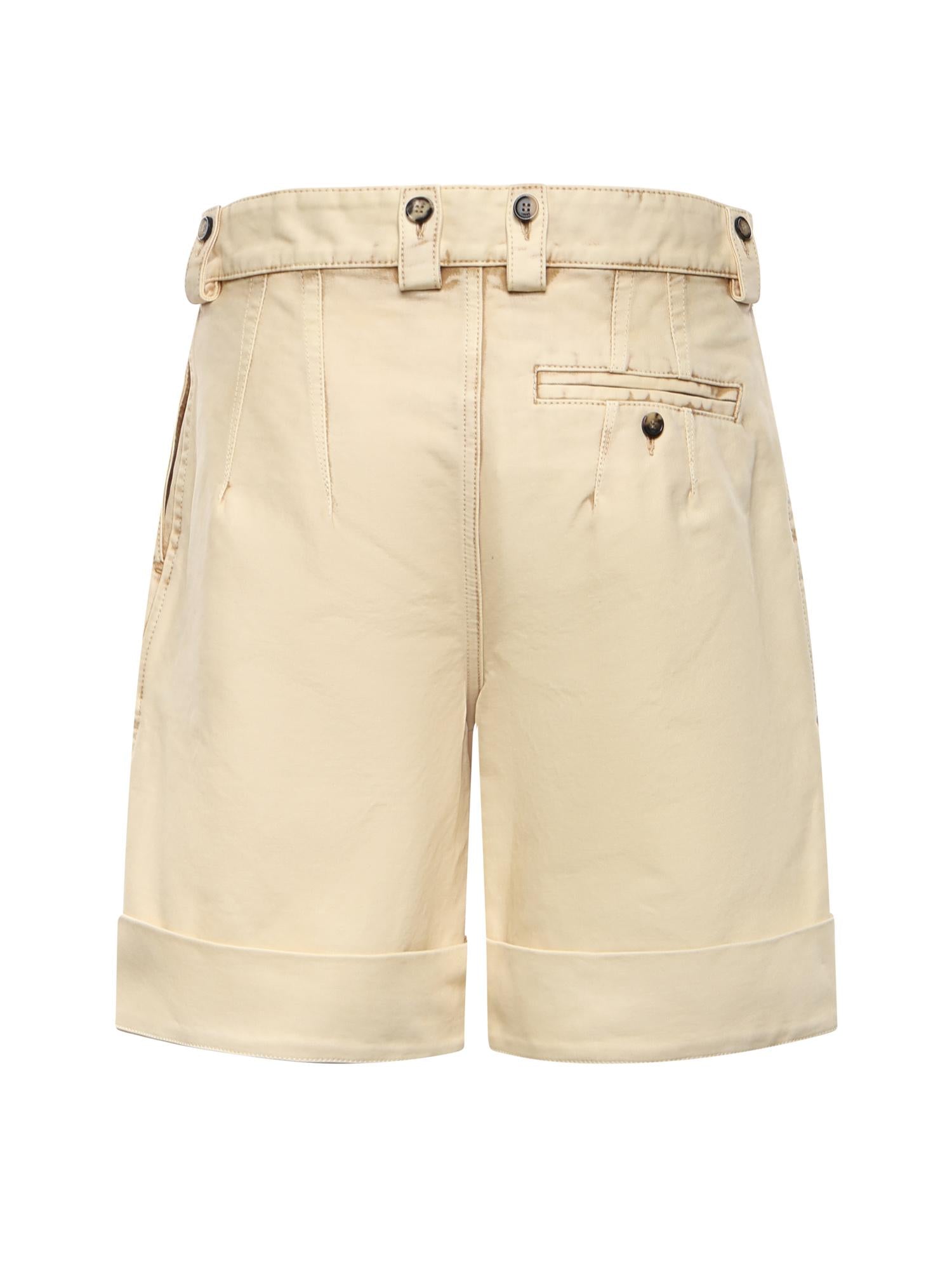 Short con risvolto in cotone H526Y1AW31 2140 LOEWE 