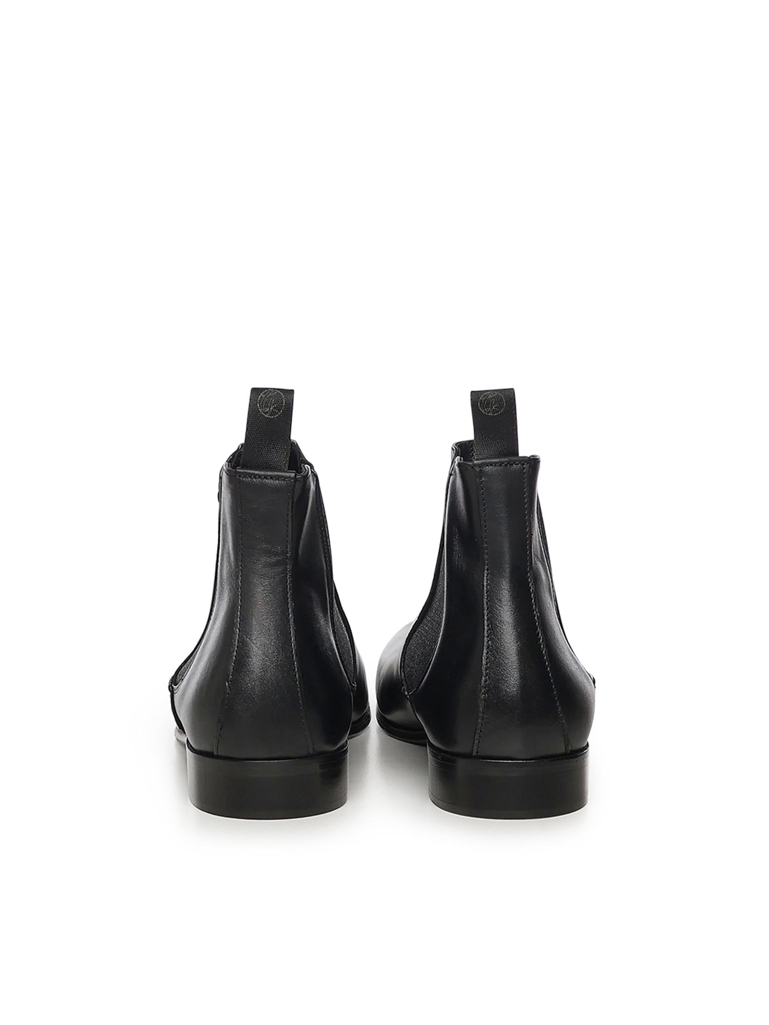 Stivaletto Finish in pelle FINISH VITELLONERO GIULIANO GALIANO 