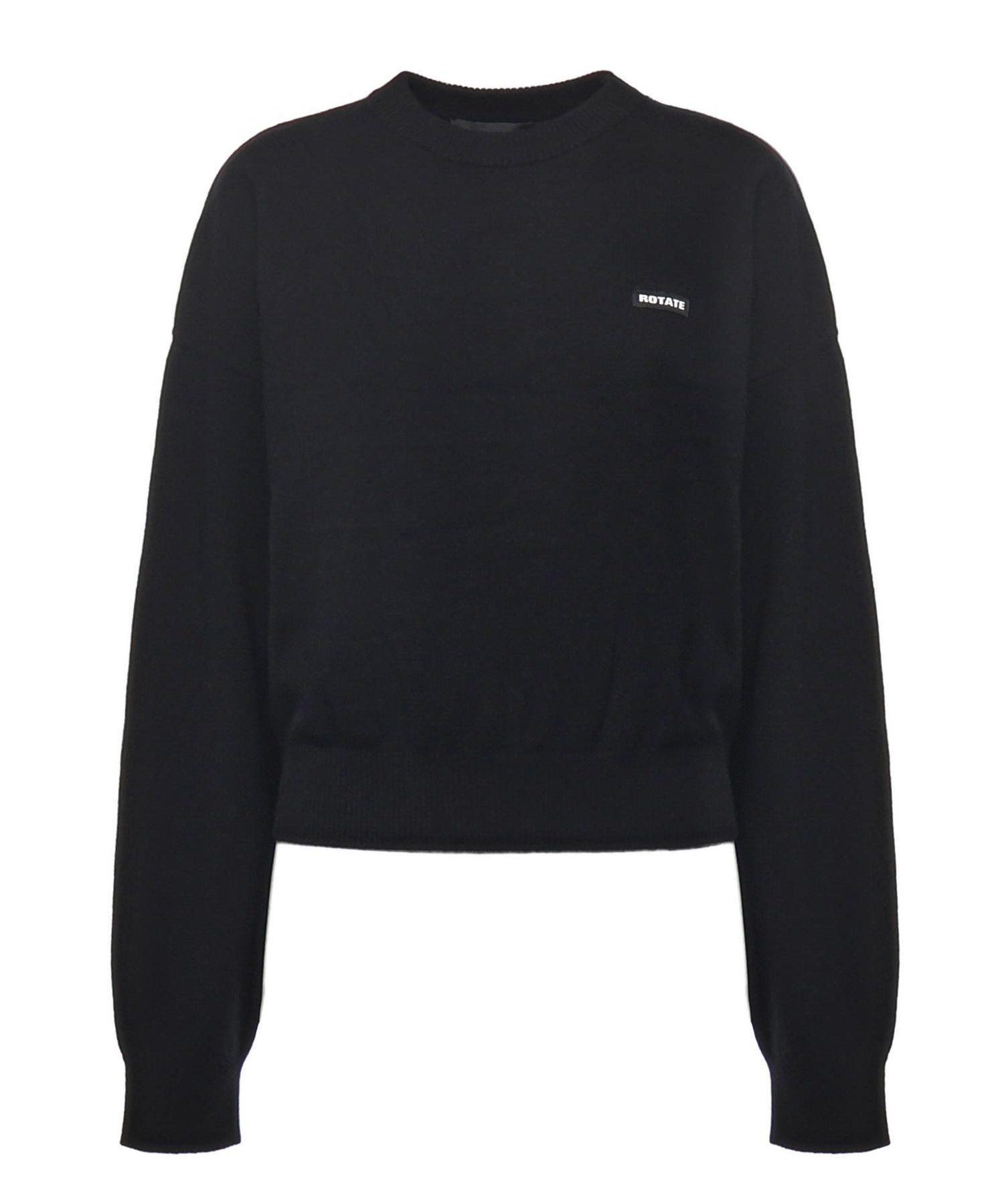 Maglione con logo lettering 114752 100 ROTATE 