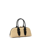 Borsa a mano Escape Bag Horizontal in rafia 105334 A1RLC24Q PINKO 