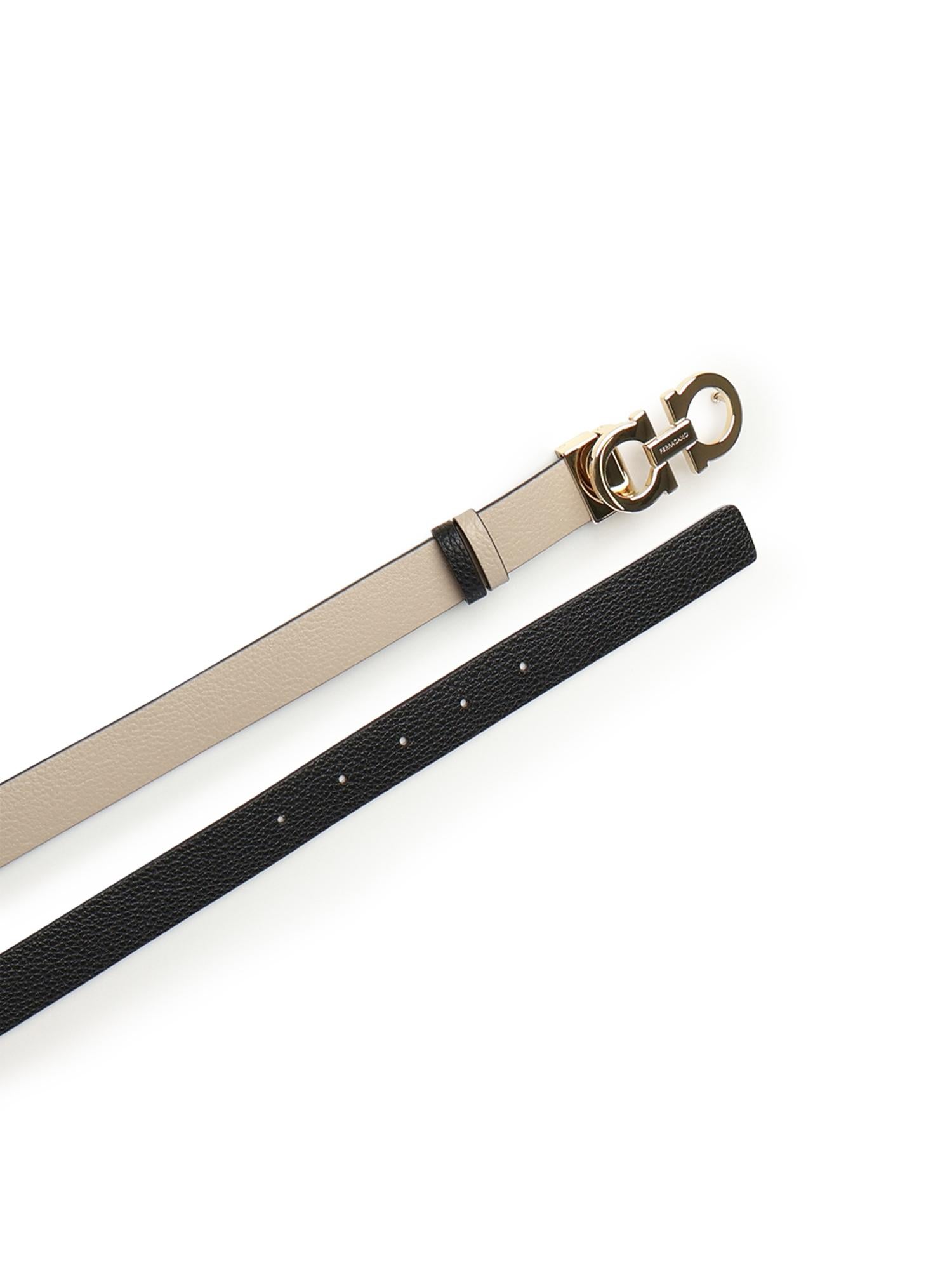 Cintura reversibile e regolabile Gancini 23A565 759426787 FERRAGAMO 