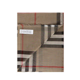 Sciarpa in lana e seta Check 8078779 A7026 BURBERRY 