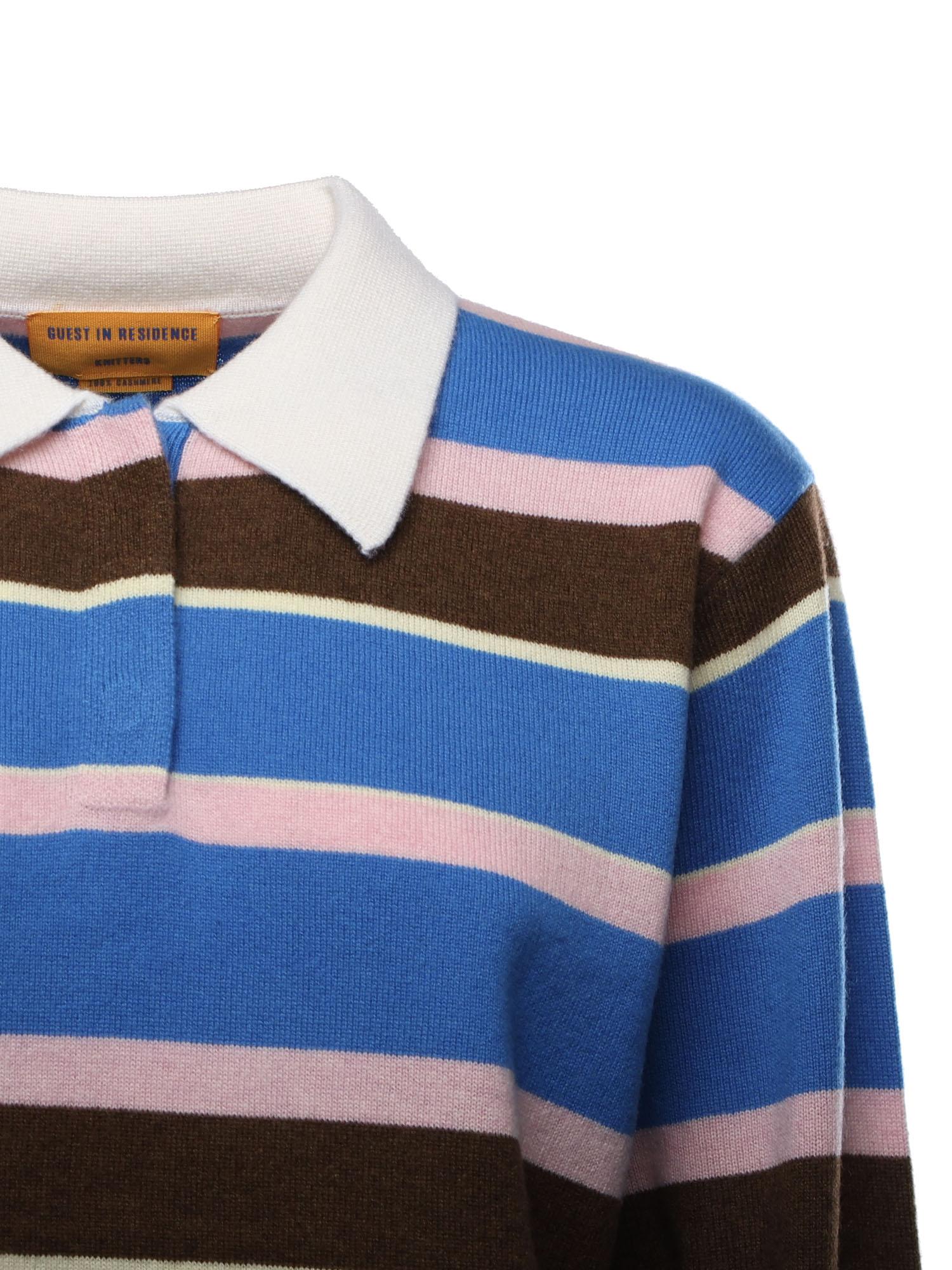 Polo Rugby a righe W38410JL TWILIGHT COMBO GUEST IN RESIDENCE 