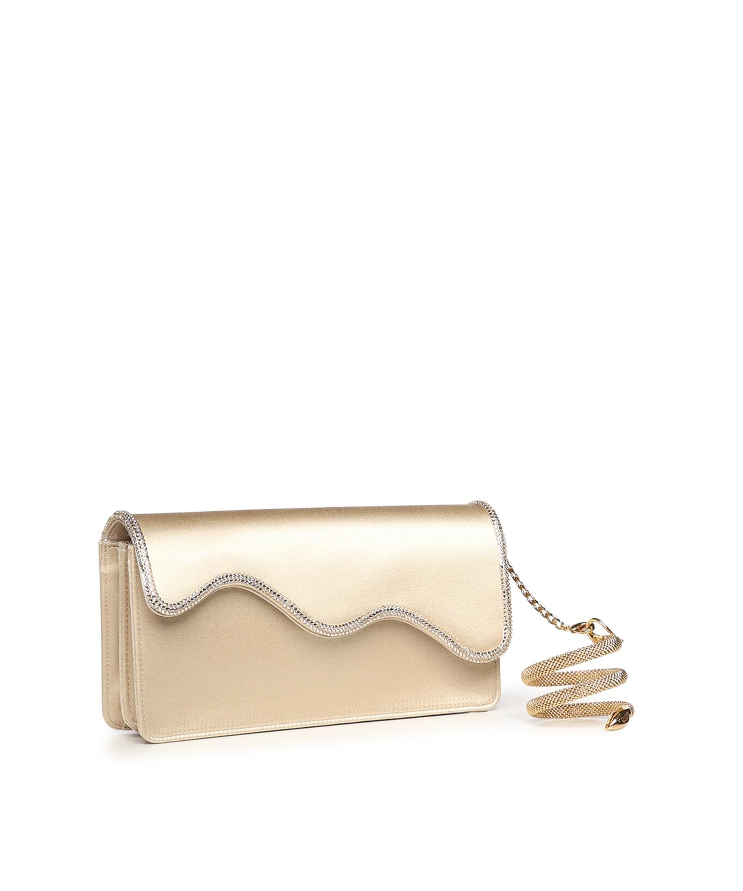 Clutch Onda con cristalli B01480 R001V104 RENÉ CAOVILLA 