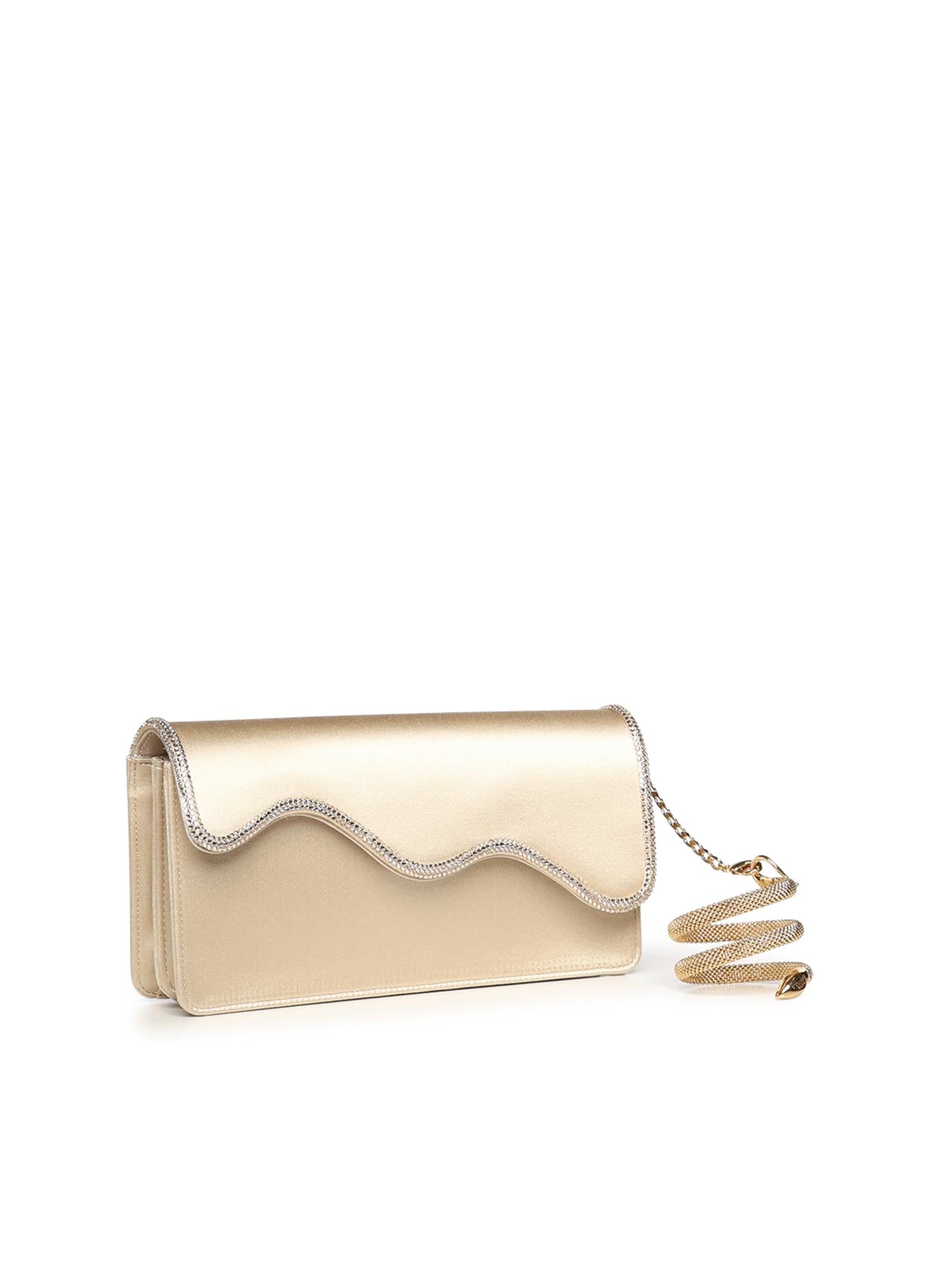 Clutch Onda con cristalli B01480 R001V104 RENÉ CAOVILLA 
