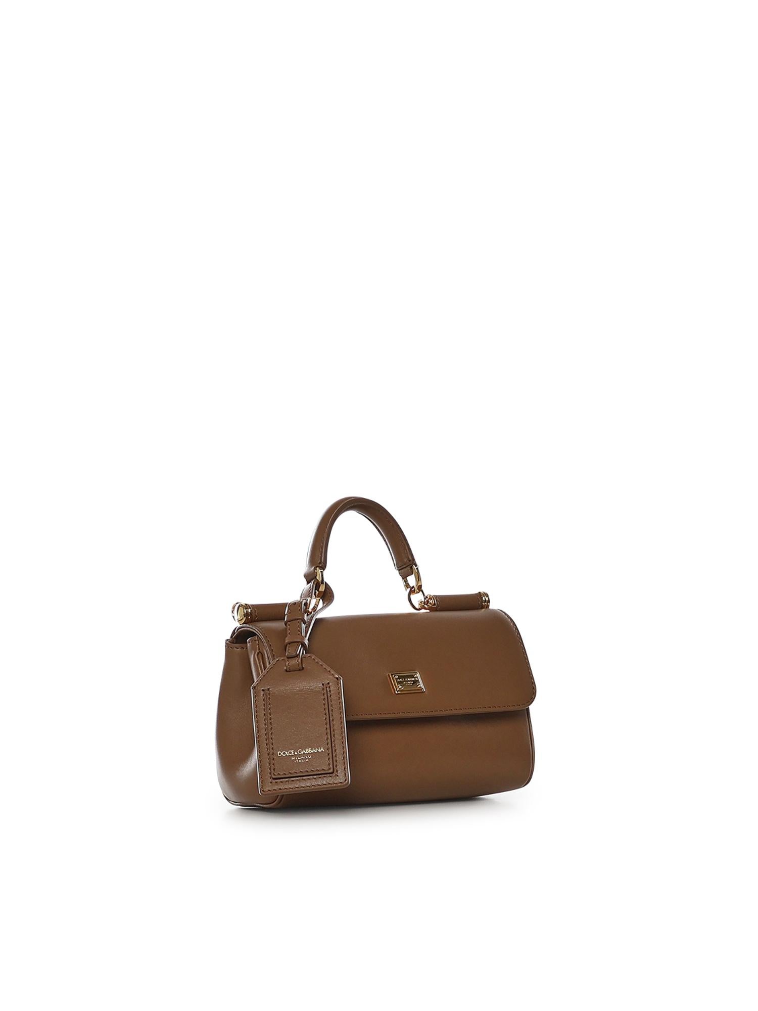Borsa a mano My Sicily mini in pelle di vitello plongé BB7864 B73218Z093 DOLCE & GABBANA 