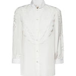 Camicia in popeline ricamata 8B3AB820 9VN0BO VALENTINO GARAVANI 