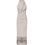 Abito midi Alba T190127A TJP073GREIGE THE ANDAMANE 