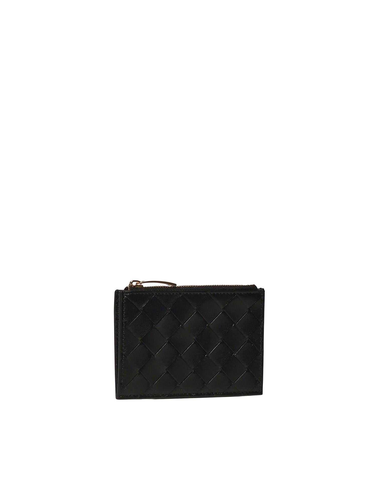 Portacarte Intrecciato con zip 806032 VCPP38425 BOTTEGA VENETA 