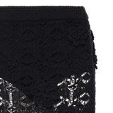 Gonna midi in crochet con fiori 106861 A3B8Z99 PINKO 