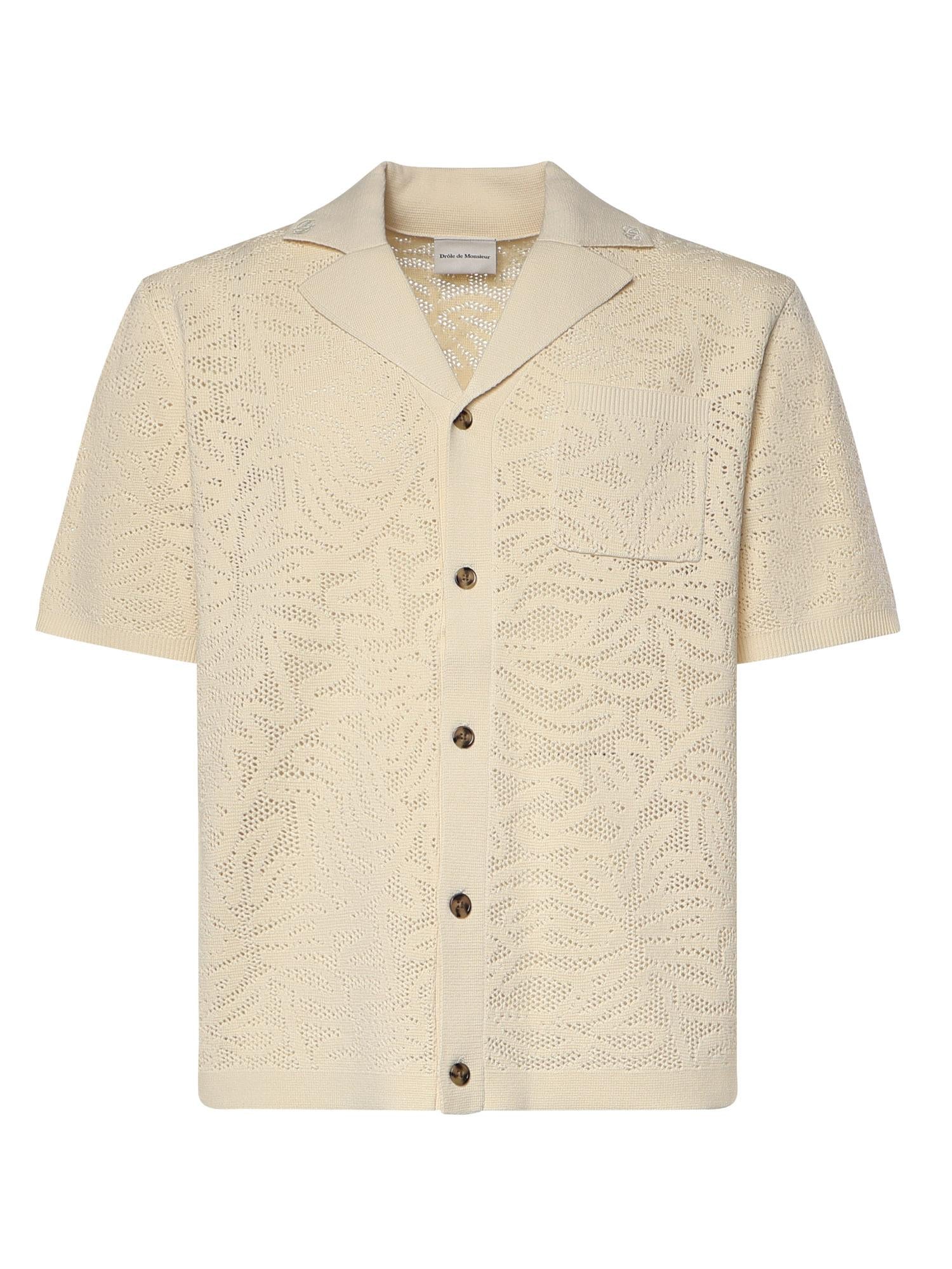 Camicia in maglia KCA174CO293 OW Drôle de Monsieur 
