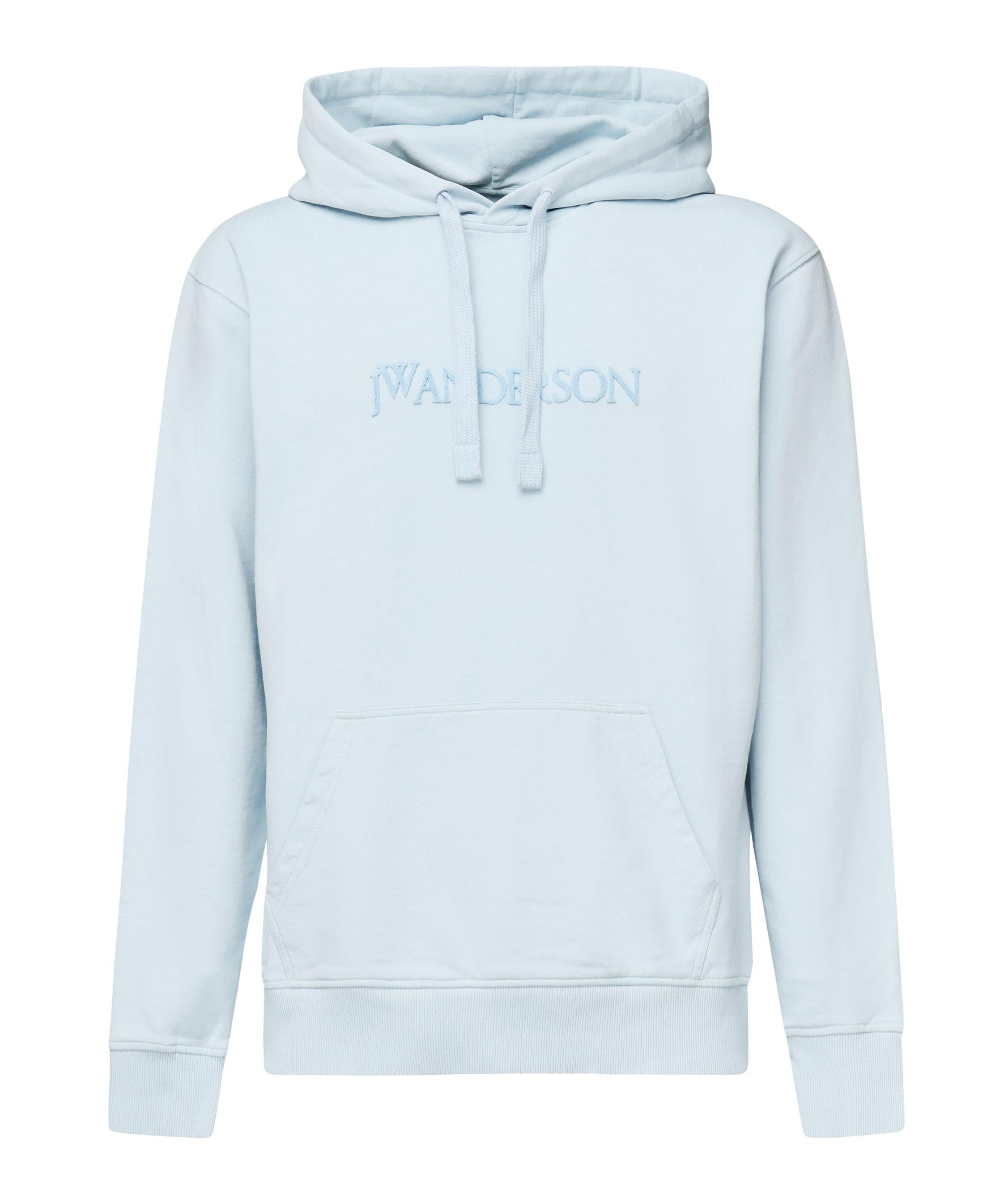 Felpa con cappuccio e logo ricamato JW0214 PG1632806 JW ANDERSON 