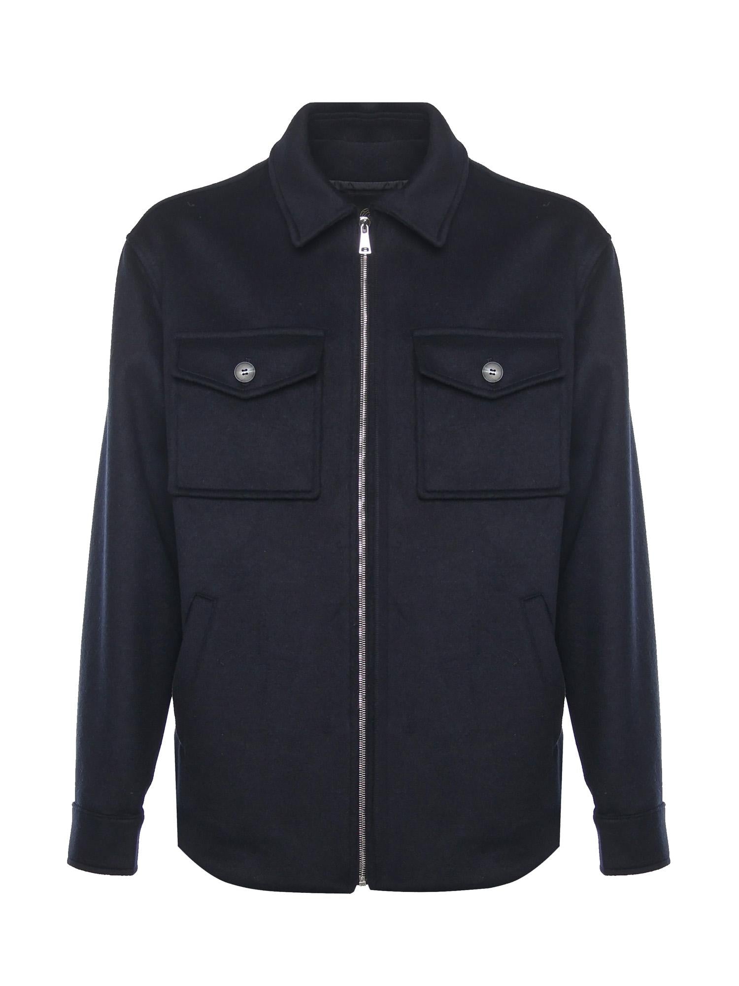 Overshirt Richard<BR/> RICHARD BLU NAVY GIULIANO GALIANO 