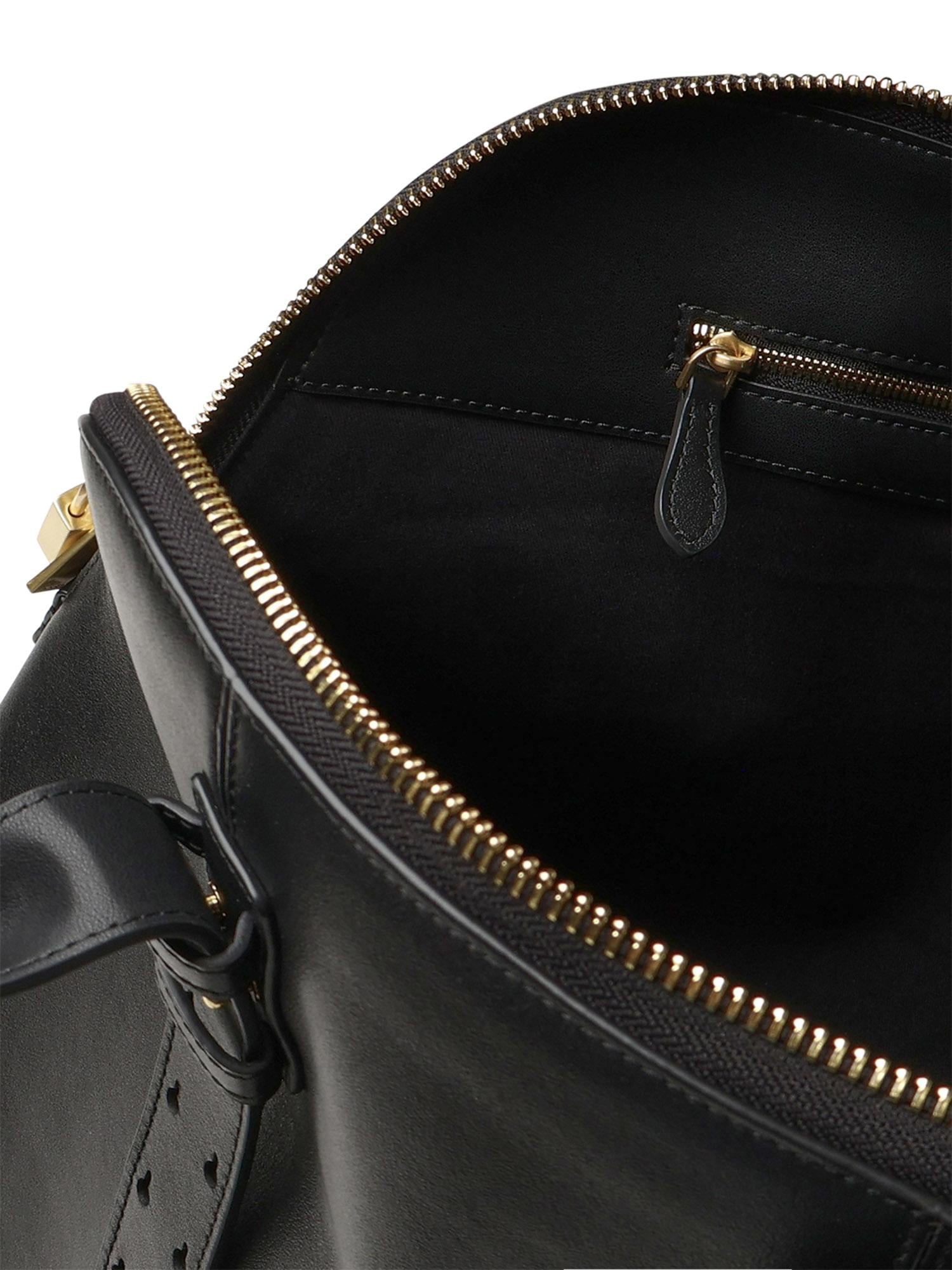 Borsa bowling a mano Escape Bag maxi in pelle<BR/> 105172 A0QOZ99V PINKO 