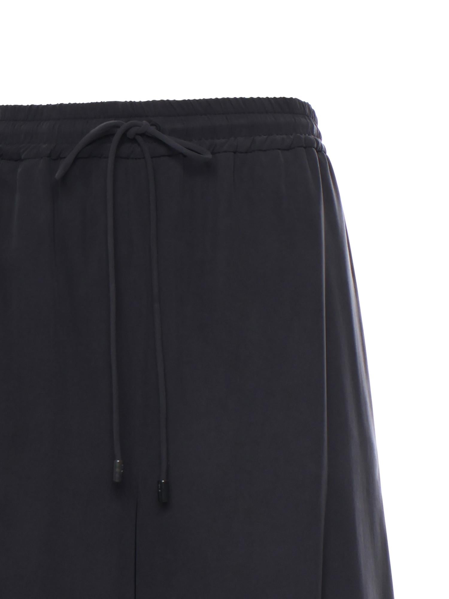 Pantalone largo in seta lavata 2611131181600 010 MAX MARA 