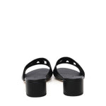 Slide in pelle di vitello e logo DG CR1755 AY32980999 DOLCE & GABBANA 