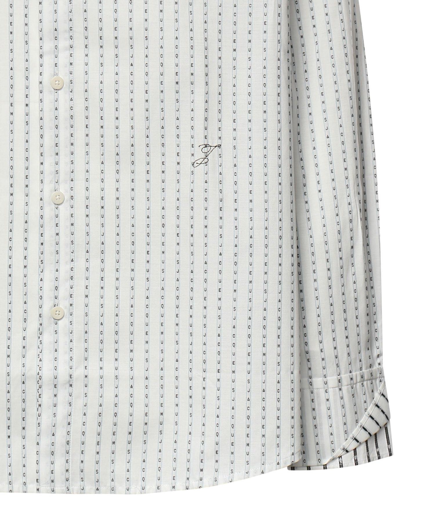 Camicia Letro a righe in cotone SHM00572AW00779 1LX JACQUEMUS 