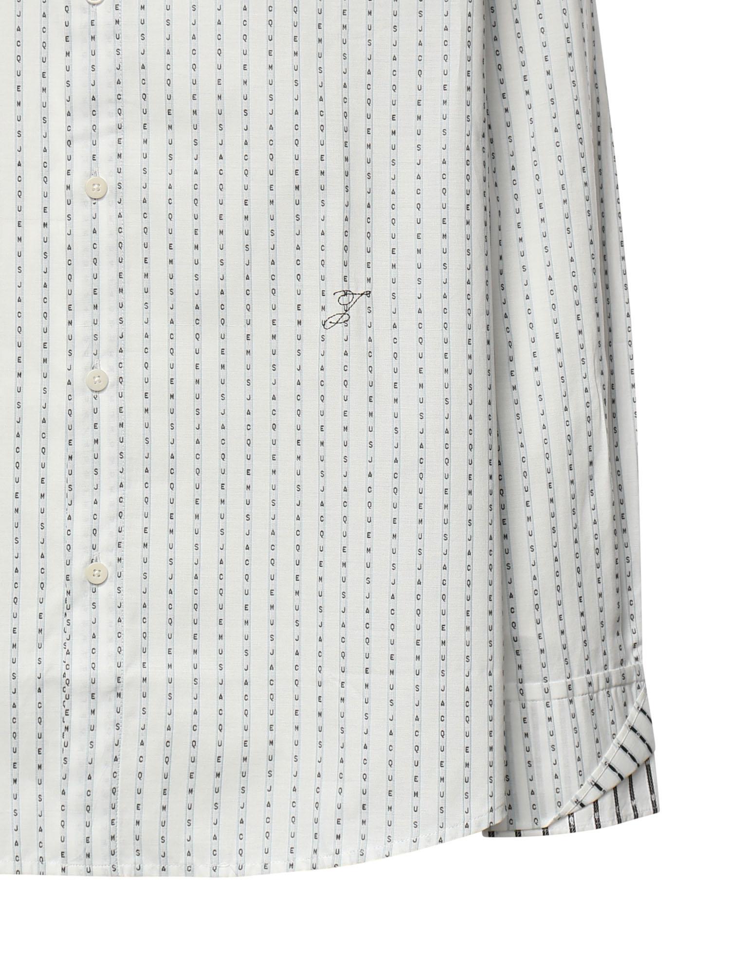 Camicia Letro a righe in cotone SHM00572AW00779 1LX JACQUEMUS 