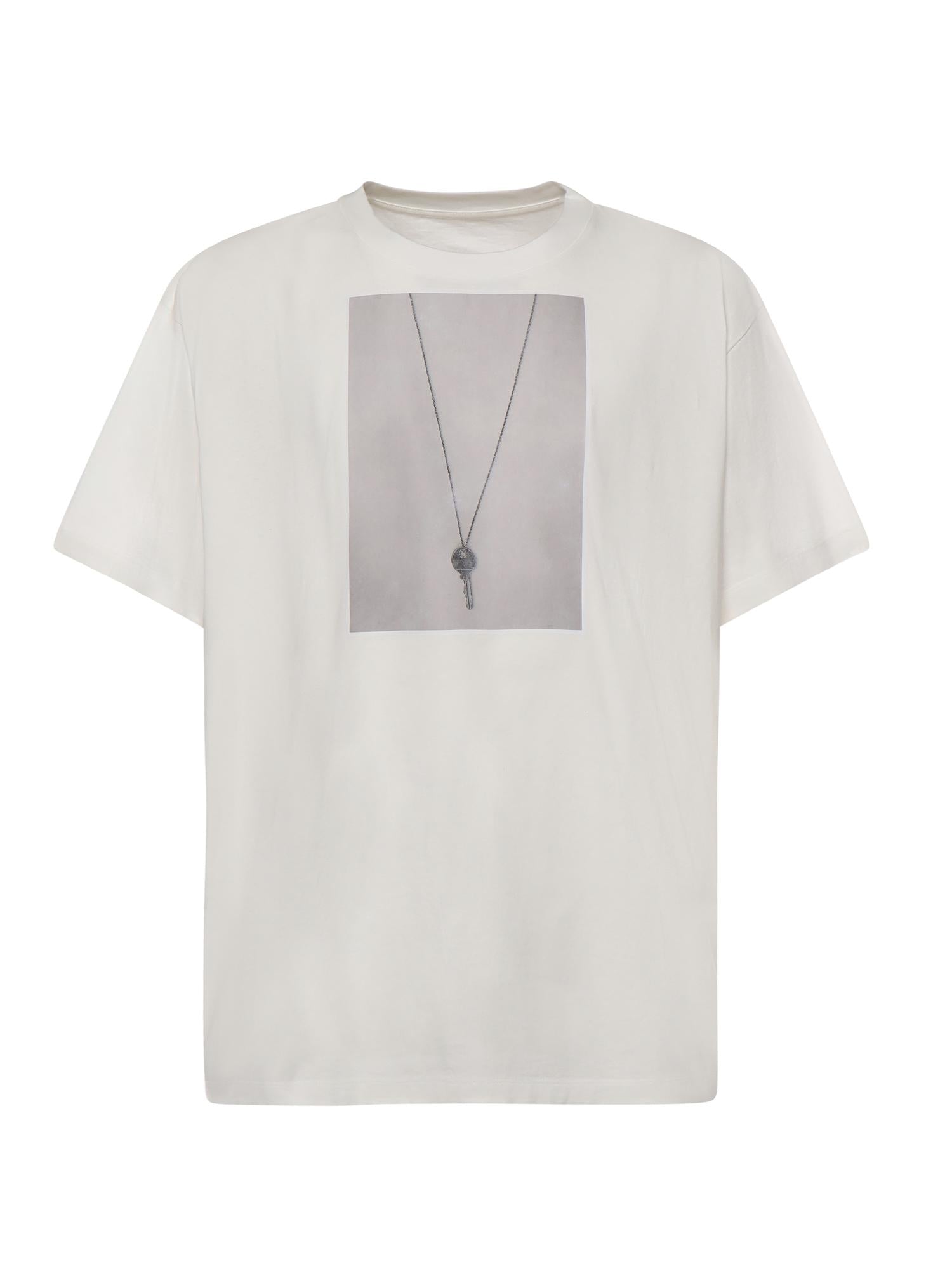 T-shirt con stampa in cotone SH0GC0068 M20050101 MM6 Maison Margiela 