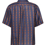 Camicia da bowling stampa Voyage Imaginaire 6V3AA111 AN0QR4 VALENTINO GARAVANI 