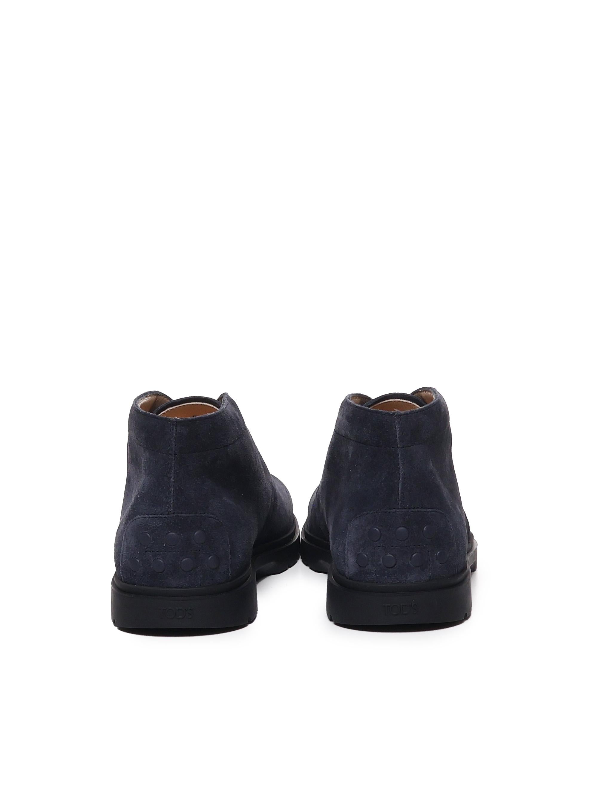 Mocassino alto 59k in suede XXM59K00D80RE0 U805 TOD'S 