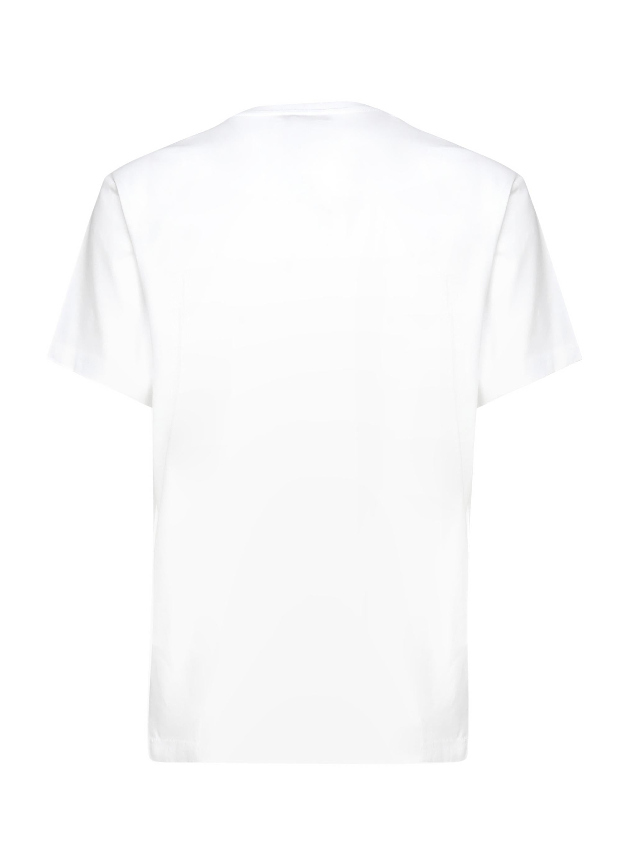 T-shirt con logo ricamato NPMB3501280UCX B001 FAY 
