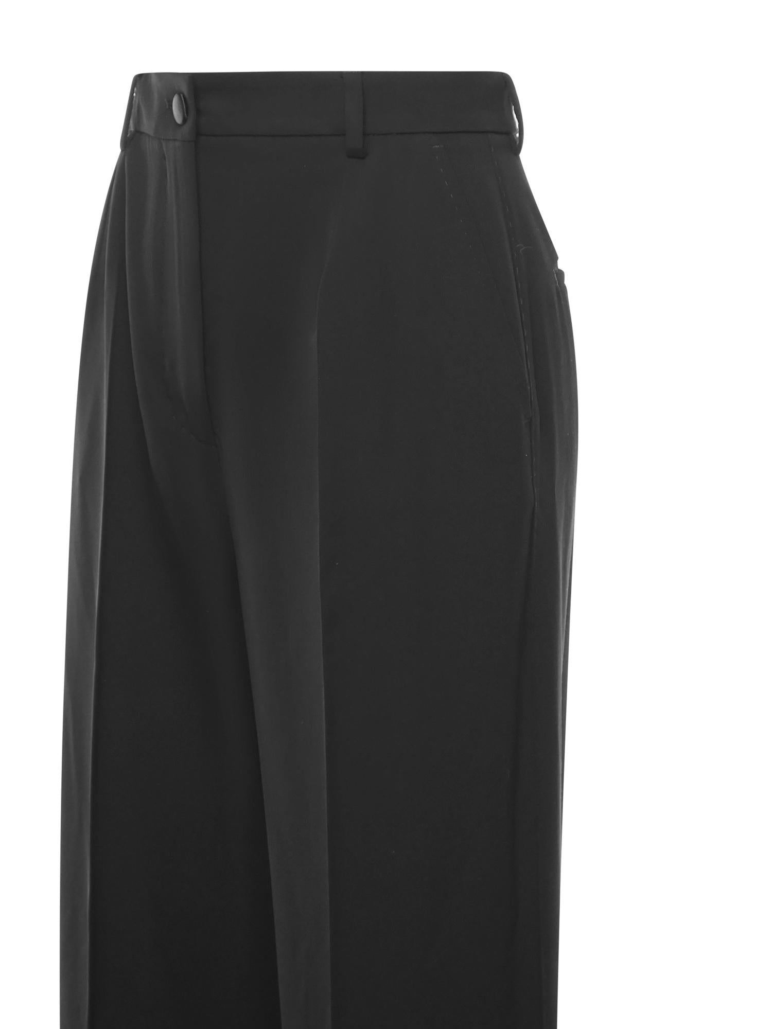 Pantaloni in lana bistretch FTBM0T GDC7QN0000 DOLCE & GABBANA 