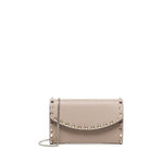 Portafoglio Rockstud in pelle con catena 7W2P0AR6 VSHP45 VALENTINO GARAVANI 