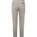 Pantaloni sartoriali in lino RICCARDO CC REGULAR LLAPNATURALE BEABLE 