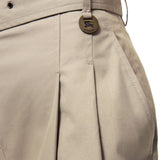 Shorts in gabardine con cintura 8127803 C5956 BURBERRY 