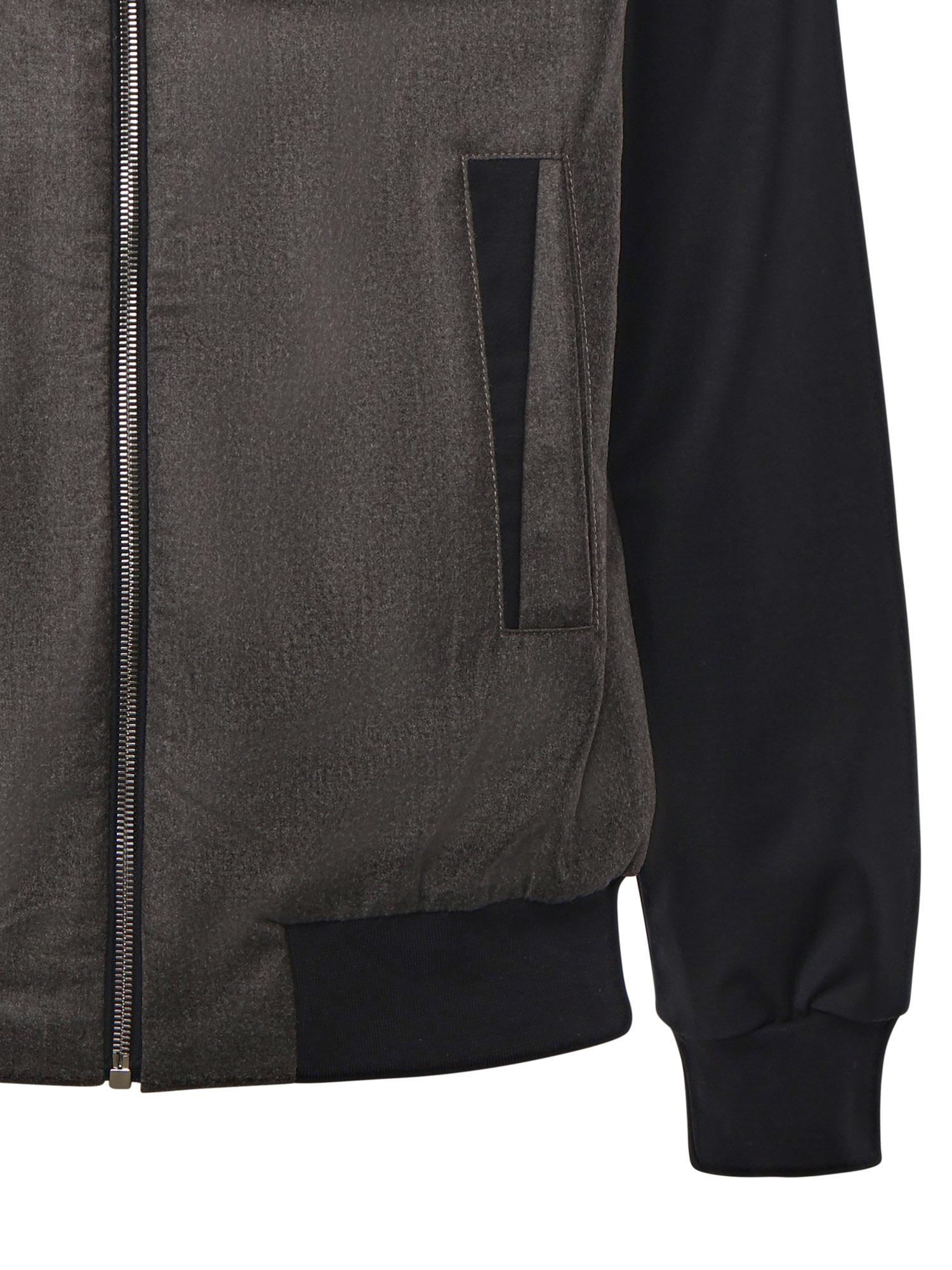 Giacca bomber Steve in lana STEVE MORO/NERO GIULIANO GALIANO 