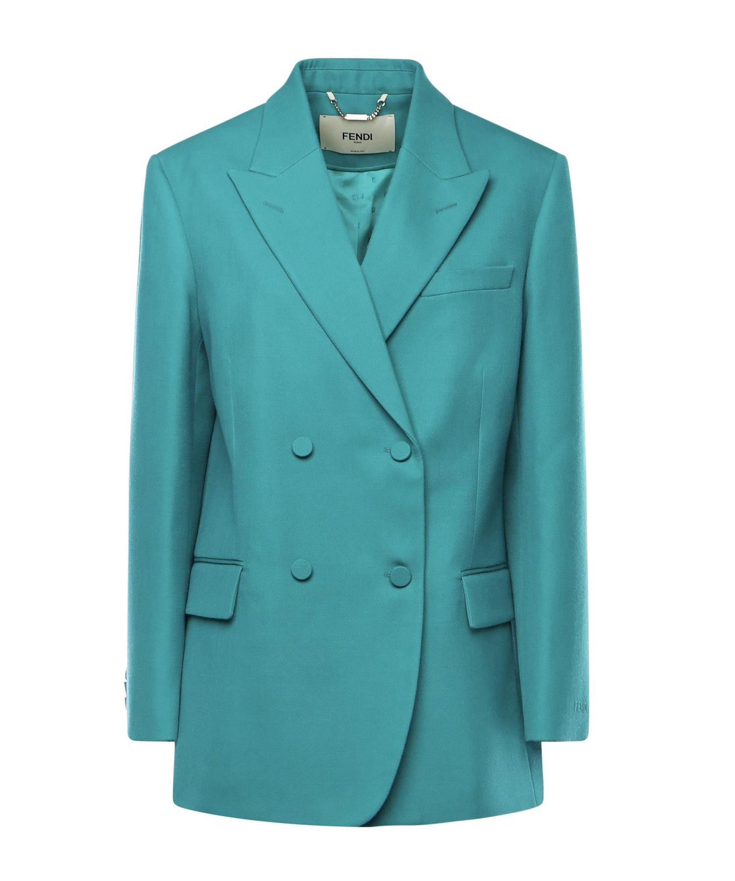 Blazer in lana Grain de Poudre FJ7685 AJYFF1UKL FENDI 