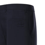 Pantaloni in kid mohair MP1990 12I1F0124 MIU MIU 