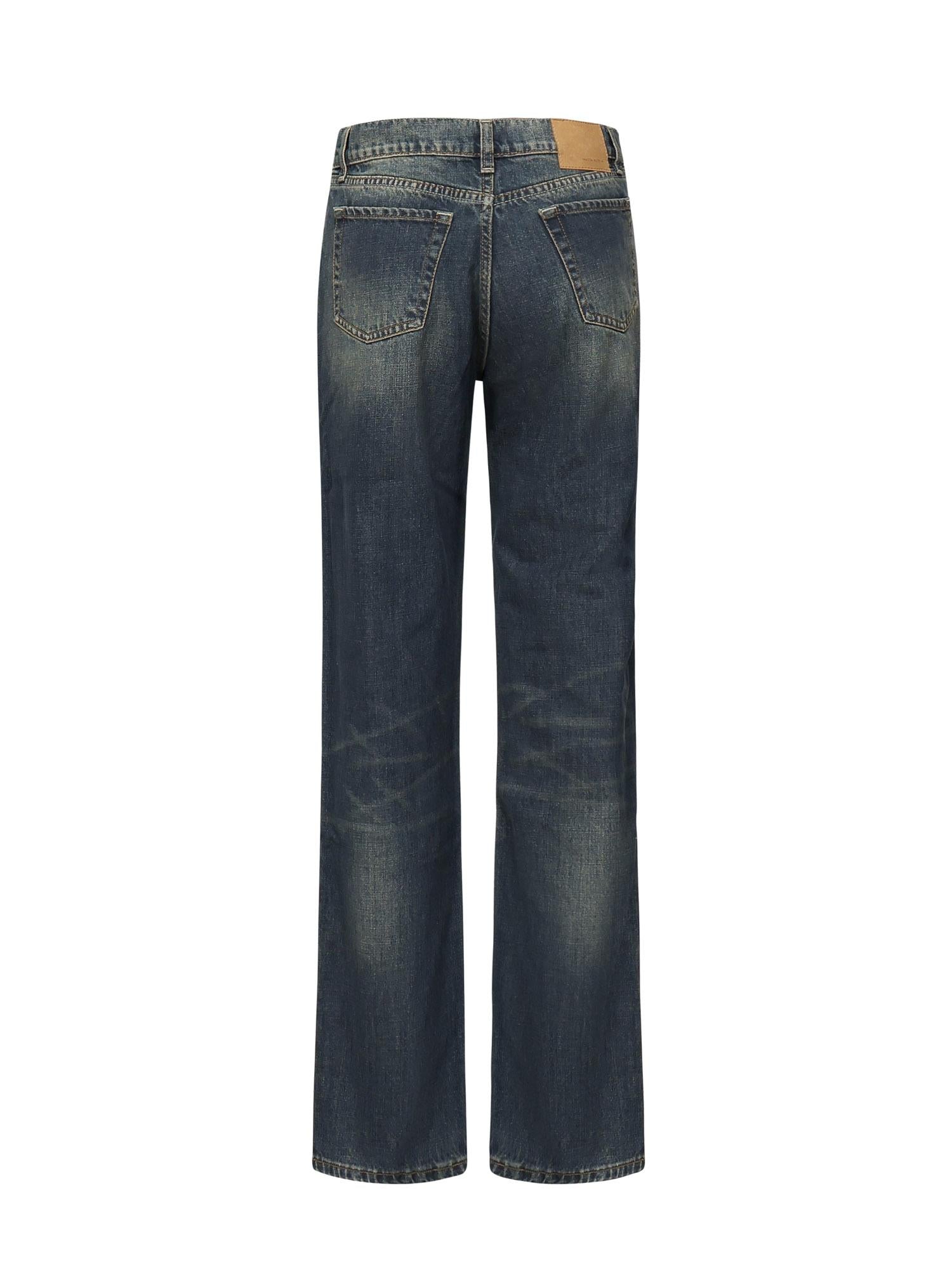 Jeans a gamba dritta in denim 1807250000021  MAGDA BUTRYM 