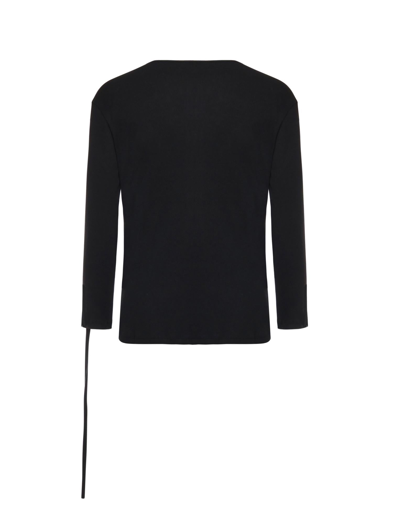 Top Ilyas Serafino in cotone B0013820 FA659099 ANN DEMEULEMEESTER 