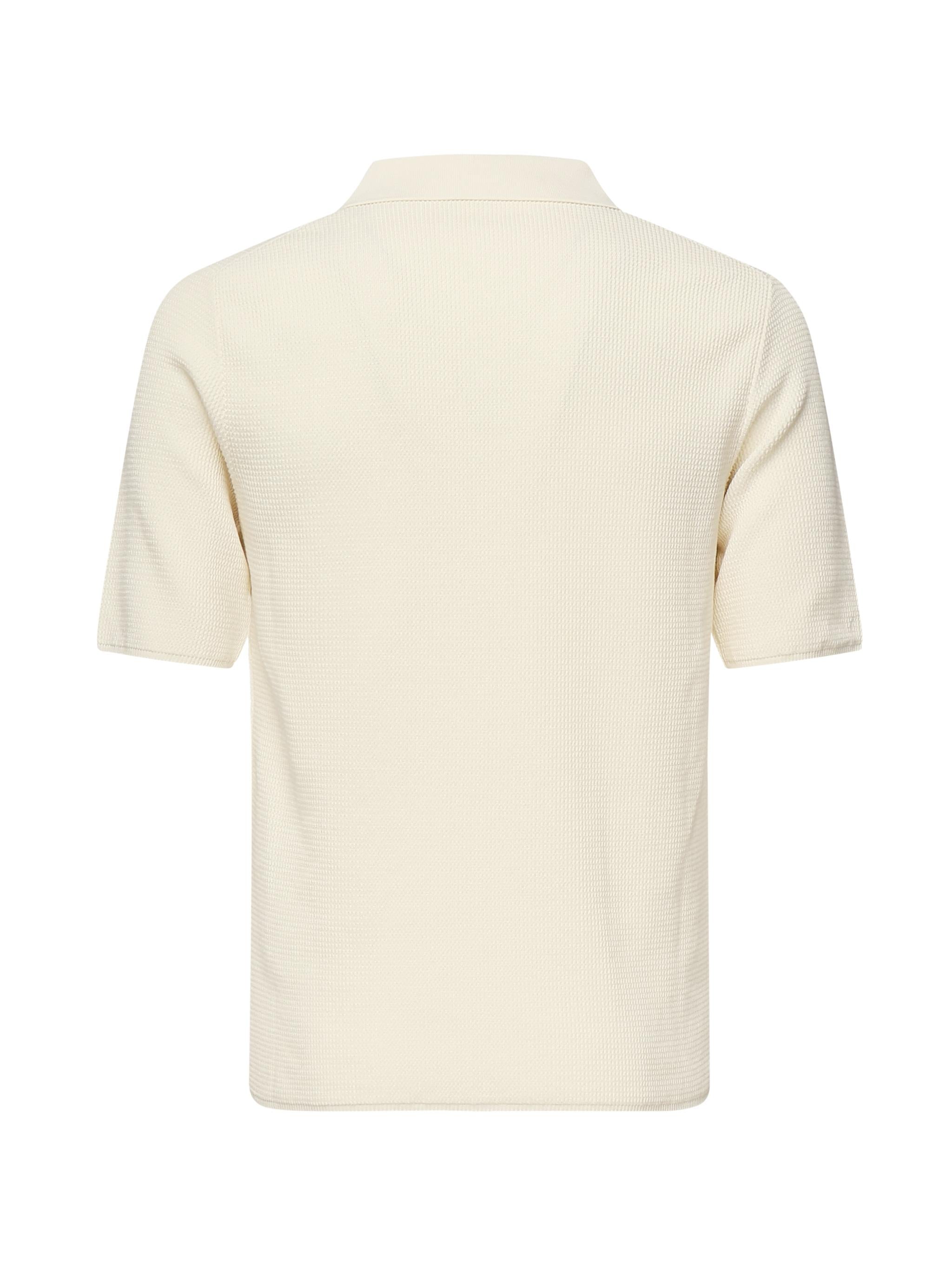 Polo in cotone con bottoni GXZ70T JBCFNW0001 DOLCE & GABBANA 