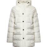 Long parka in microfibra MK9940047 LATTE MARKUP 