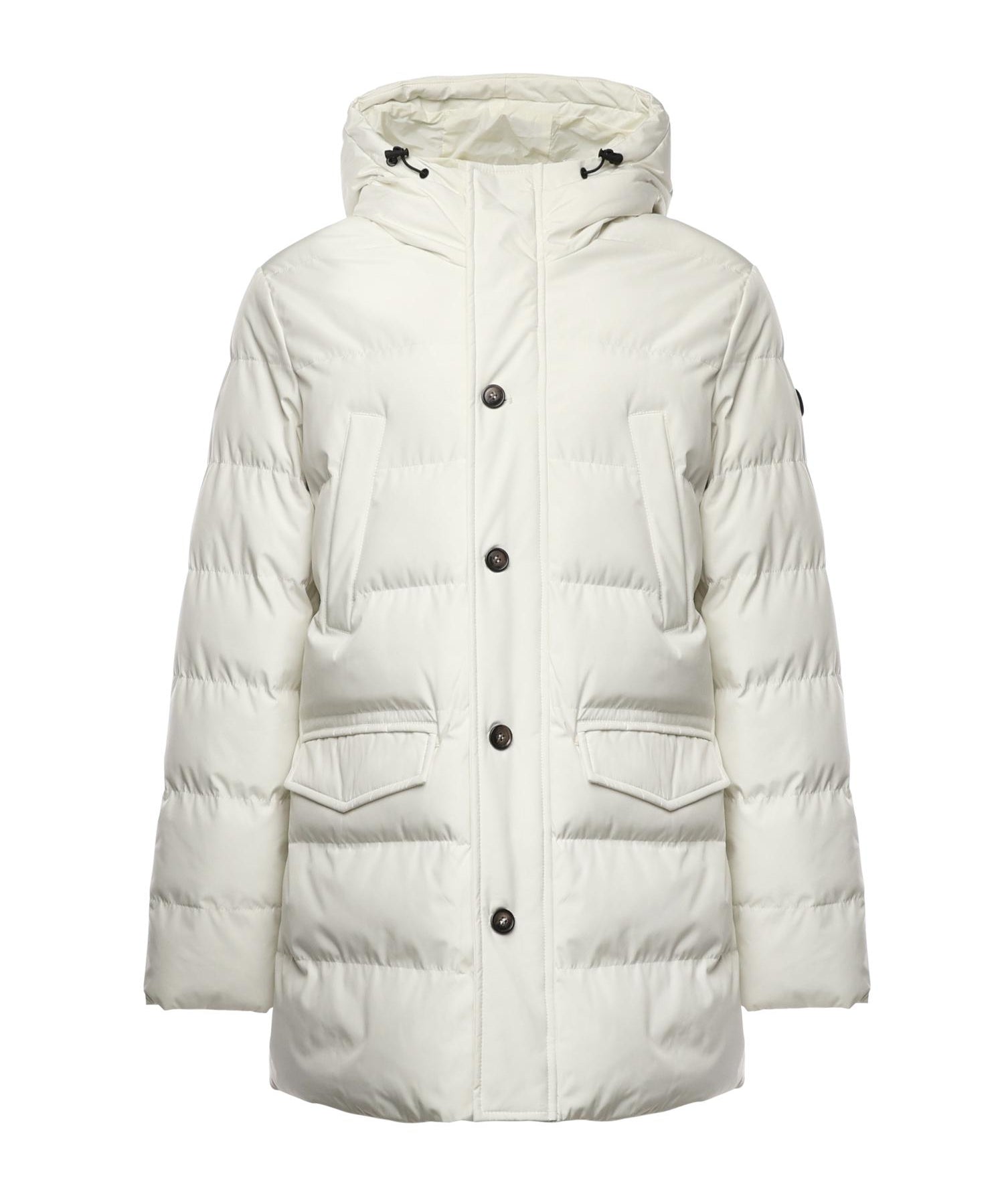 Long parka in microfibra MK9940047 LATTE MARKUP 