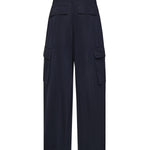 Pantaloni cargo in radzimir AA9P1297W128C A09 ALAIA 