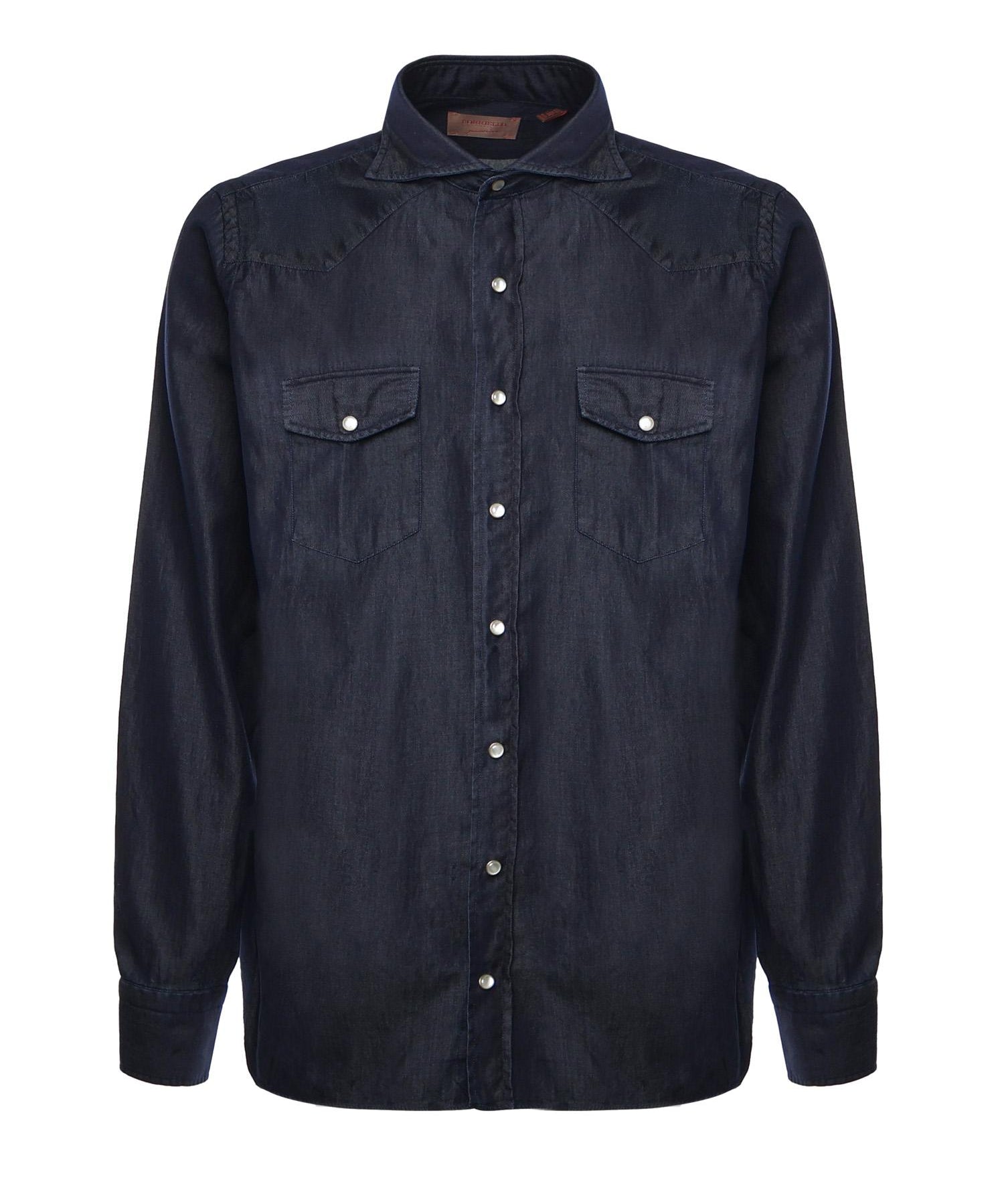 Camicia in denim 17047 1 BORRIELLO NAPOLI 