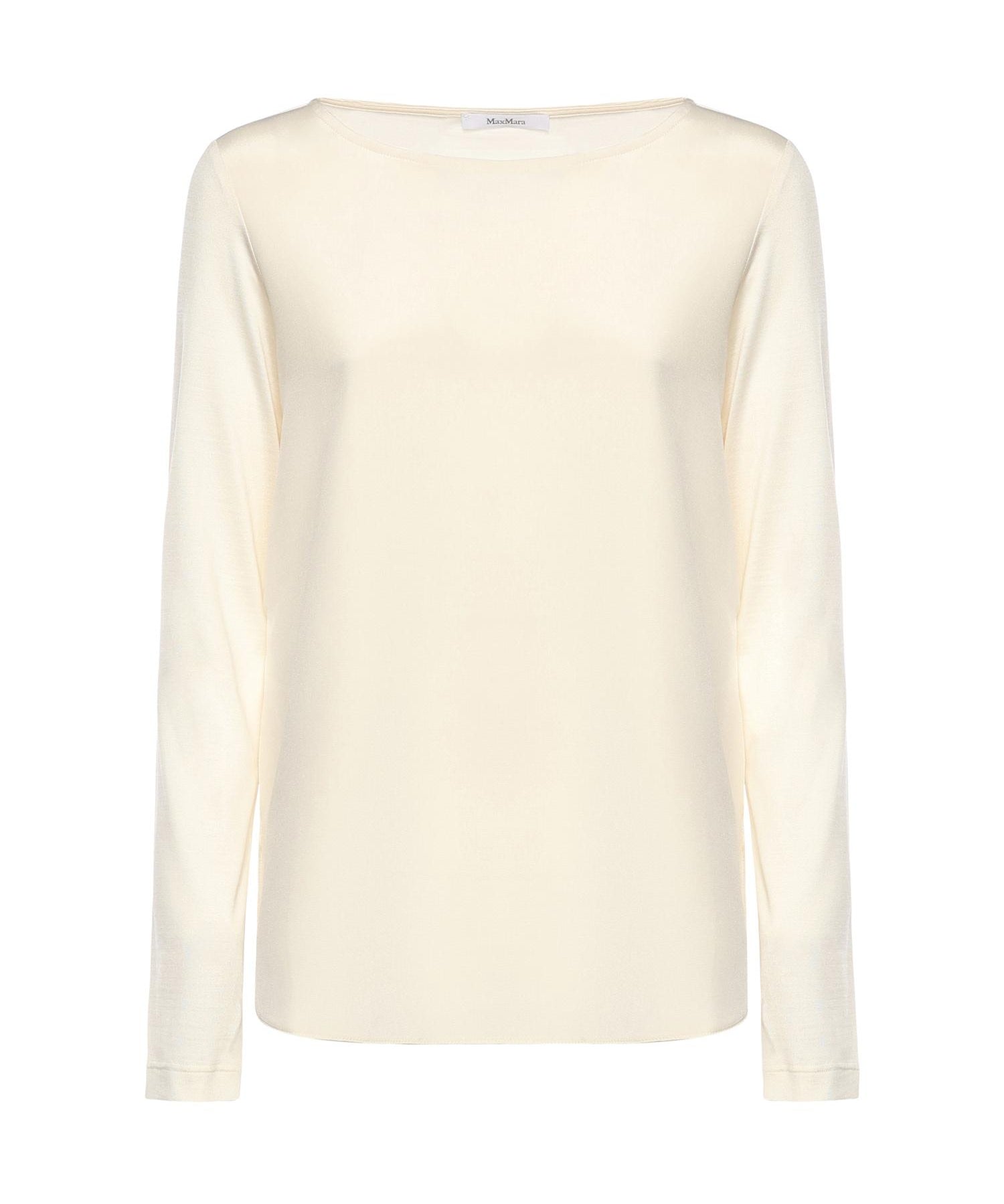 T-shirt in crêpe de Chine di seta e jersey 2611941048600 006 MAX MARA 